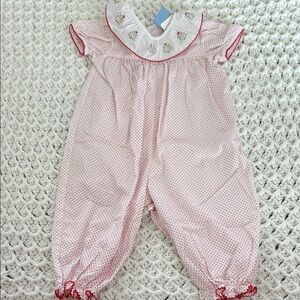 Pink Polka Dot Kids Bodysuit